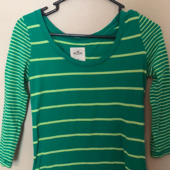 Green striped shirt - Picture 2 of 5